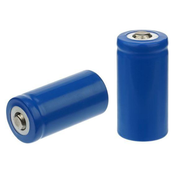 Акумулятор 16340, Li-Ion, 750 mAh, 3.6V, 2A (NL169)
