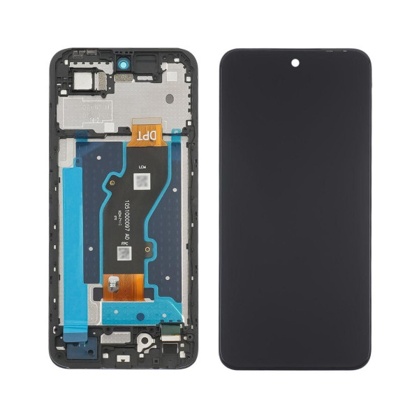 Дисплей для Infinix Smart 9 (X6532) з сенсорним склом в рамці (Чорний) Оригінал Китай