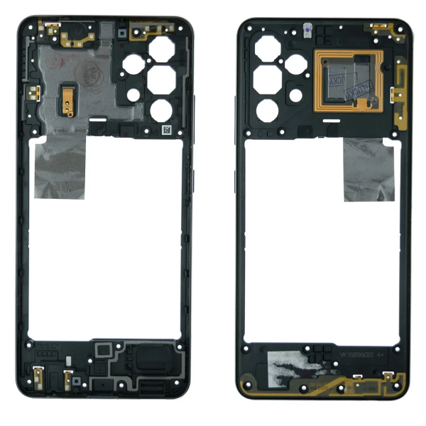 Середня частина корпусу для Samsung A325 Galaxy A32 (2021) 4G (Чорна)