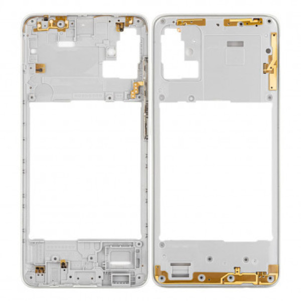 Середня частина корпусу для Samsung A515 Galaxy A51 (2020) (White)