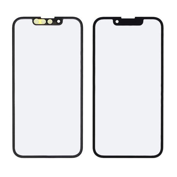Скло дисплея з OCA плівкою для Apple iPhone 13 Pro Max (Чорне)
