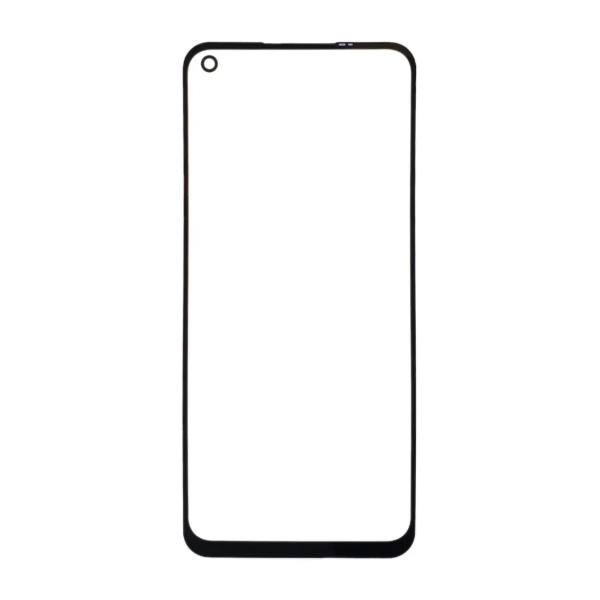 Скло дисплея з OCA плівкою для Realme C3 (Чорне)