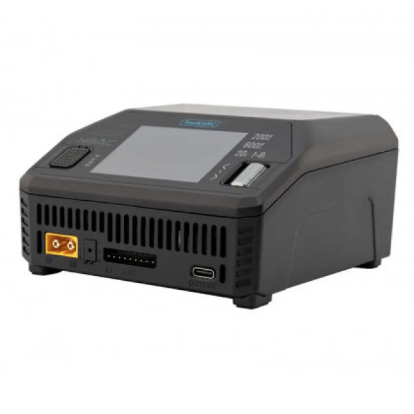 Зарядний пристрій ToolkitRC M8AC, 600W, 2-8S з вбудованим блоком живлення на 200W