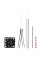 Приймач Radiomaster DBR4 Dual Band Xross Gemini ELRS RX 915 MHz / 2.4 GHz, з 4 антенами