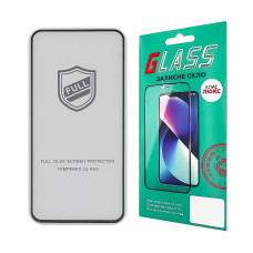Скло захисне Samsung A356 A35 Full Glue (0.25 мм, 2.5D, чорне) Люкс