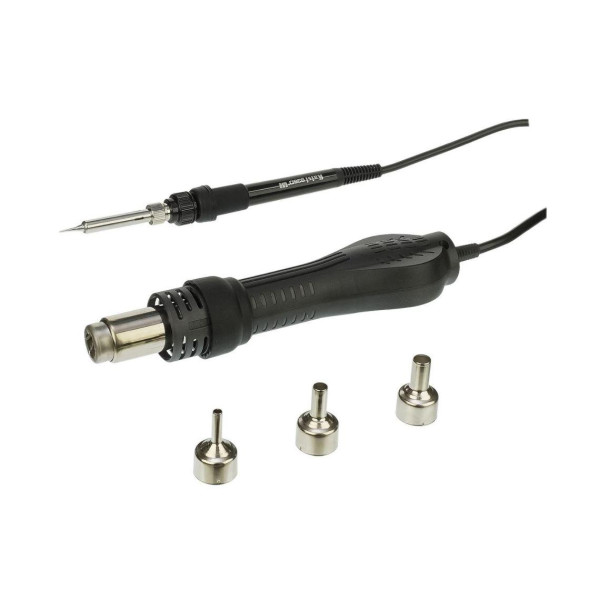 Паяльна станція Kaisi 863D, фен, паяльник, блок живлення 15V 3A, USB A 5V 2A
