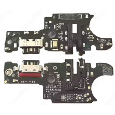 Нижня плата Motorola G55 з роз'ємом зарядки, мікрофоном та компонентами