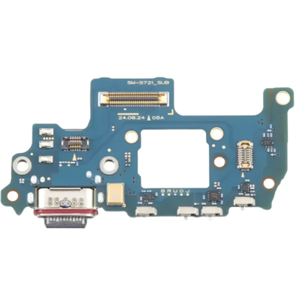 Нижня плата Samsung S721B | S24FE з роз'ємом зарядки і мікрофоном (Original)