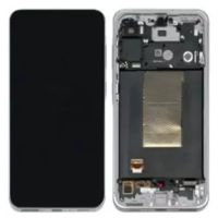 Дисплей Samsung A566 Galaxy A56 (5G) (2025) із сенсорним склом в рамці сріблястій GH82-36829A (Original)