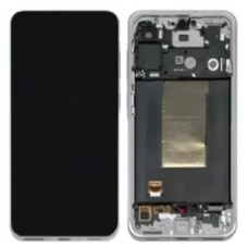 Дисплей Samsung A566 Galaxy A56 (5G) (2025) із сенсорним склом в рамці сріблястій GH82-36829A (Original)
