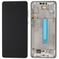 Дисплей Samsung A736 Galaxy A73 (5G) (2022) з сенсорним склом в рамці сірій GH82-28884A (Original)