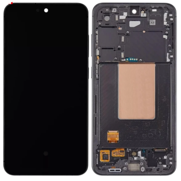 Дисплей Samsung S721 Galaxy S24 FE (5G) (2024) з сенсорним склом в рамці сірій GH82-35848B (Original)