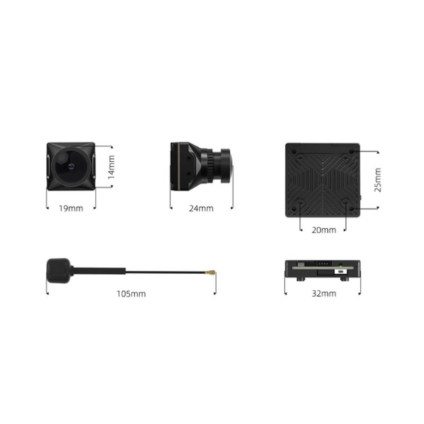 Відеосистема цифрова Caddx Walksnail Avatar HD Pro Kit Dual Antenna, 32 Gb