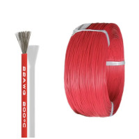 Провід силіконовий 22AWG, 1м (60х0,08мм) (Червоний)