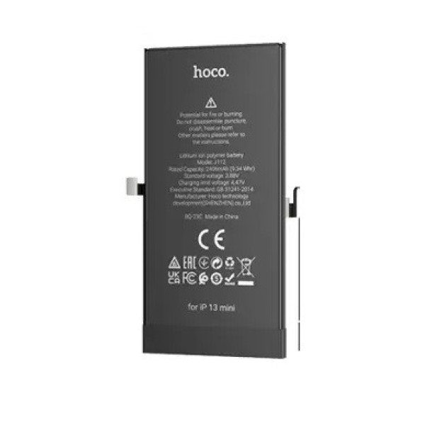 Акумулятор (АКБ) Hoco для Apple iPhone 13 mini (2406 mAh 3.88V) Original IC