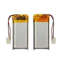 Акумулятор 602040 універсальний з контролером, 6х20х40 мм (450 mAh) для TWS навушників, GPS, MP3 плеєрів
