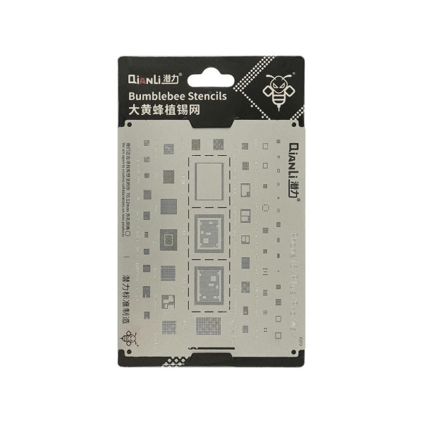 Трафарет BGA QianLi QS689 для iPhone 16 | 16 Plus | 16 Pro | 16 Pro Max