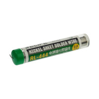 Припій для паяння контактів АКБ Relife RL-444 Nickel Sheet Solder Wire (0.8 x 3000 мм, 23 г)