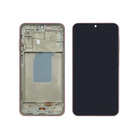 Дисплей Samsung A266 Galaxy A26 (5G) (2025) із сенсорним склом в рамці рожевій GH82-37049D (Original)