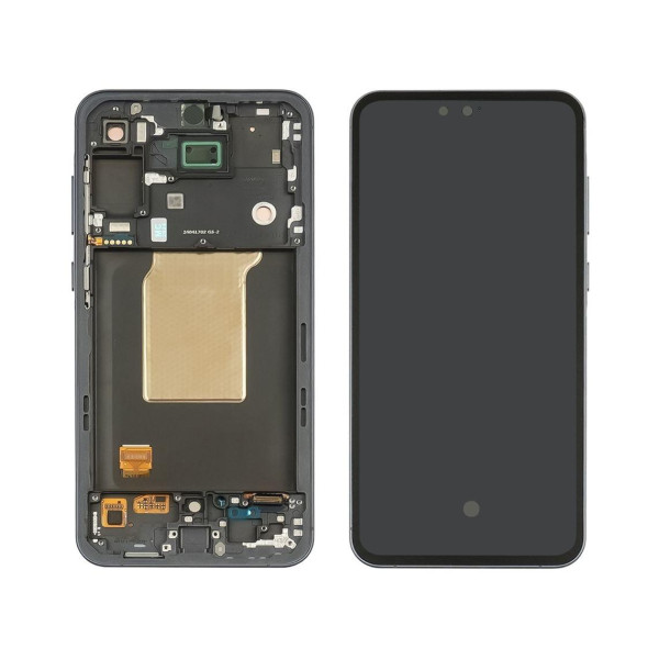 Дисплей Samsung A556 Galaxy A55 (2024) із сенсорним склом в рамці синій GH82-34305A (Original)