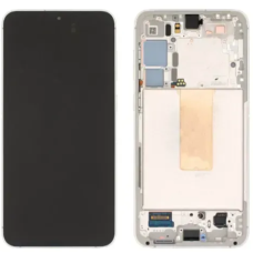 Дисплей Samsung S916 Galaxy S23 Plus (5G) (2023) з сенсорним склом в рамці білій GH82-30477B (Original)