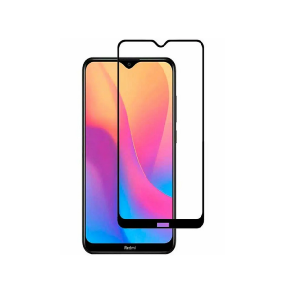 Захисне скло для Xiaomi Redmi 8/ 8A (0.3 мм, 4D ARC чорне) Люкс