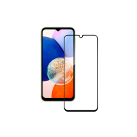 Захисне скло для Samsung A166 A16 Full Glue (0.25 мм, 2.5D, чорне) Люкс