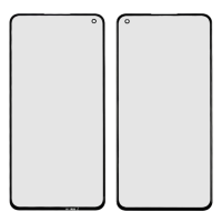 Скло тачскріна з OCA плівкою для Xiaomi Mi 11 Lite чорне з олеофобним покриттям, загартоване