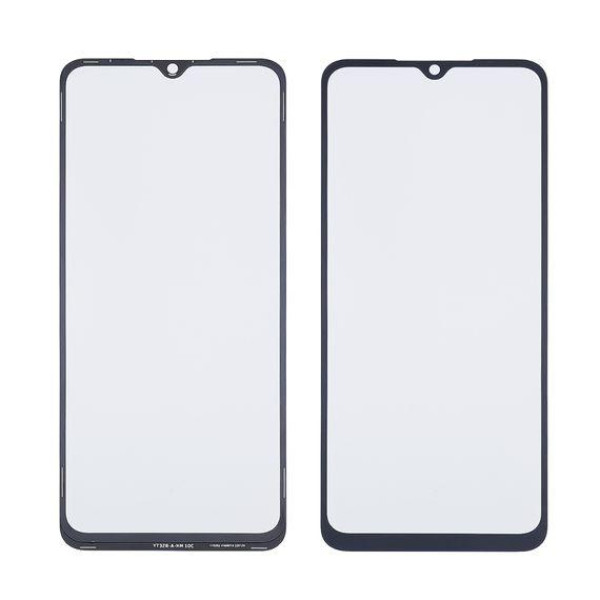 Скло тачскріна з OCA плівкою для Xiaomi Redmi 10C чорне з олеофобним покриттям, загартоване G+OCA Pro