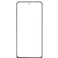 Скло тачскріна з OCA плівкою для Xiaomi Redmi Note 9S/ 9 Pro/ 9 Pro Max чорне з олеофобним покриттям, загартоване G+OCA Pro