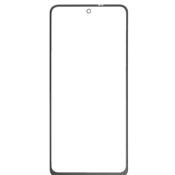 Скло тачскріна з OCA плівкою для Xiaomi Redmi Note 9S/ 9 Pro/ 9 Pro Max чорне з олеофобним покриттям, загартоване G+OCA Pro