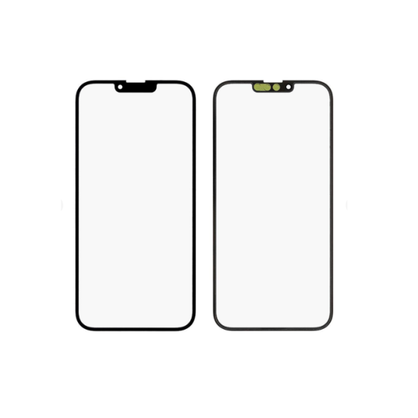 Скло тачскрина з OCA плівкою для Apple iPhone 13 Pro Max чорне з олеофобним покриттям, загартоване