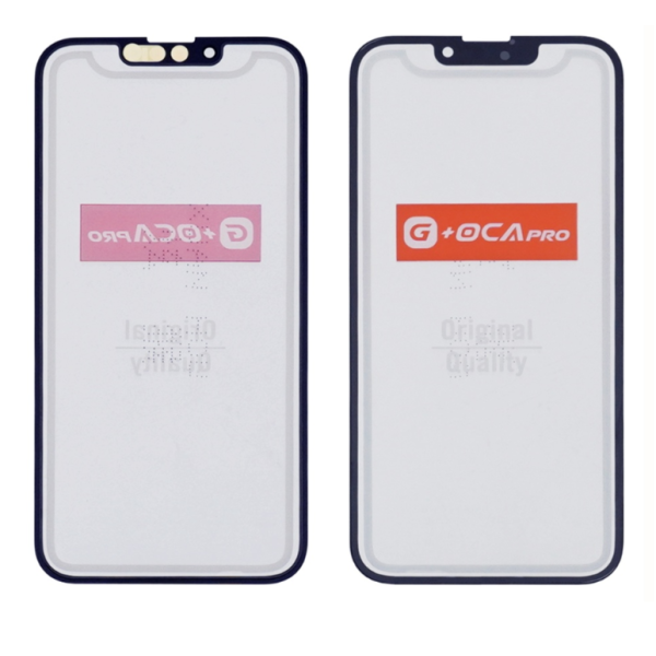 Скло тачскрина з OCA плівкою для Apple iPhone 13 Pro чорне G+OCA Pro