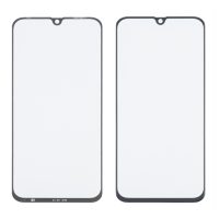 Скло тачскрина з OCA плівкою для Samsung A405 Galaxy A40 (2019) чорне з олеофобним покриттям, загартоване