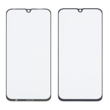 Скло тачскрина з OCA плівкою для Samsung A405 Galaxy A40 (2019) чорне з олеофобним покриттям, загартоване