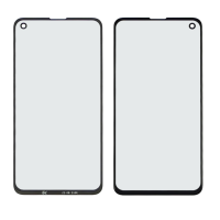 Скло тачскрина з OCA плівкою для Samsung G970 Galaxy S10e чорне з олеофобним покриттям, загартоване