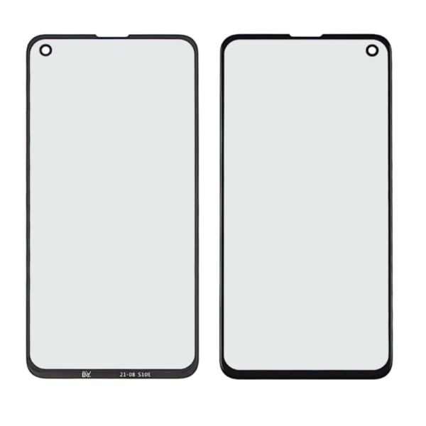 Скло тачскрина з OCA плівкою для Samsung G970 Galaxy S10e чорне з олеофобним покриттям, загартоване