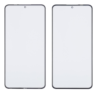 Скло тачскрина з OCA плівкою для Xiaomi 12T чорне з олеофобним покриттям, загартоване