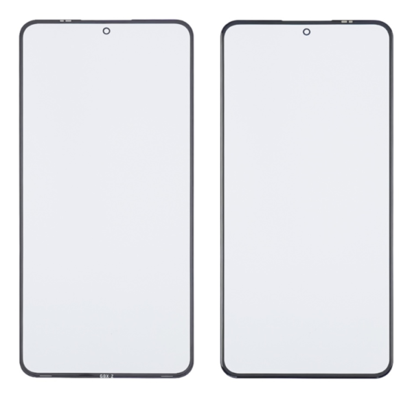 Скло тачскрина з OCA плівкою для Xiaomi 12T чорне з олеофобним покриттям, загартоване