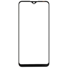 Скло тачскріна з OCA плівкою для Realme C21Y | C25Y (чорне) загартоване, з олеофобним покриттям