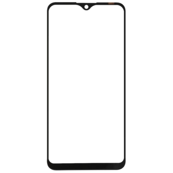 Скло тачскріна з OCA плівкою для Realme C21Y | C25Y (чорне) загартоване, з олеофобним покриттям