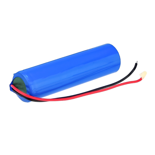 Акумулятор літієвий 18650 Li-ion, 3.7V, 2800 mAh, з захистом та проводами для паяння