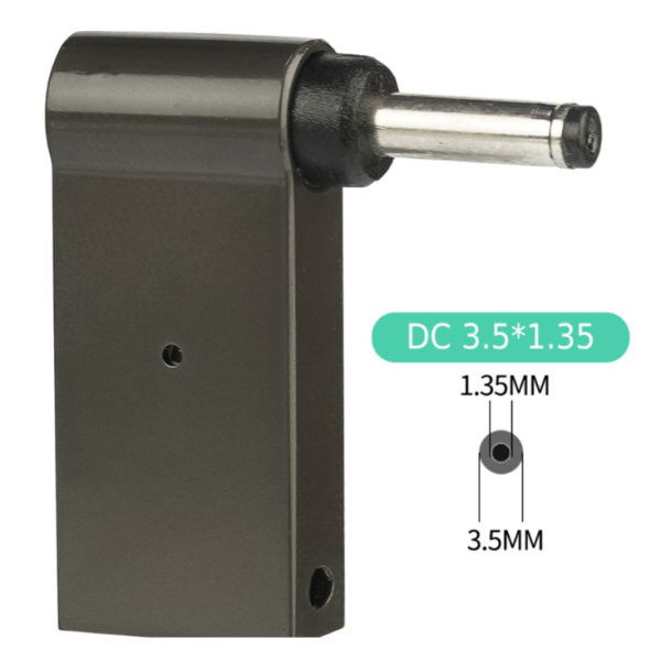 Адаптер для заряджання ноутбуків Type-C-DC 3.5-1.35 (100 W)