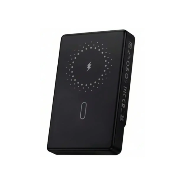 Павербанк Hoco DB102 10000mAh 22.5W магнітний з функцією бездротової зарядки + кабель (Чорний)