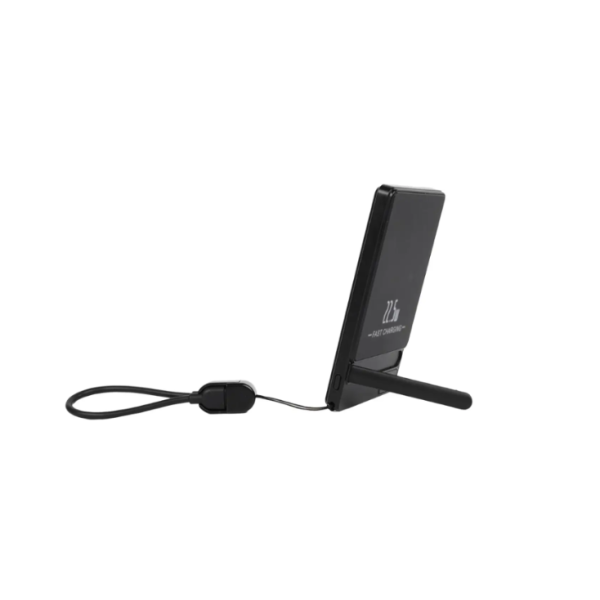 Павербанк Hoco DB102 10000mAh 22.5W магнітний з функцією бездротової зарядки + кабель (Чорний)