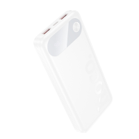 Павербанк Hoco J154 10000mAh 22.5W + PD 20W з дисплеєм (Білий)