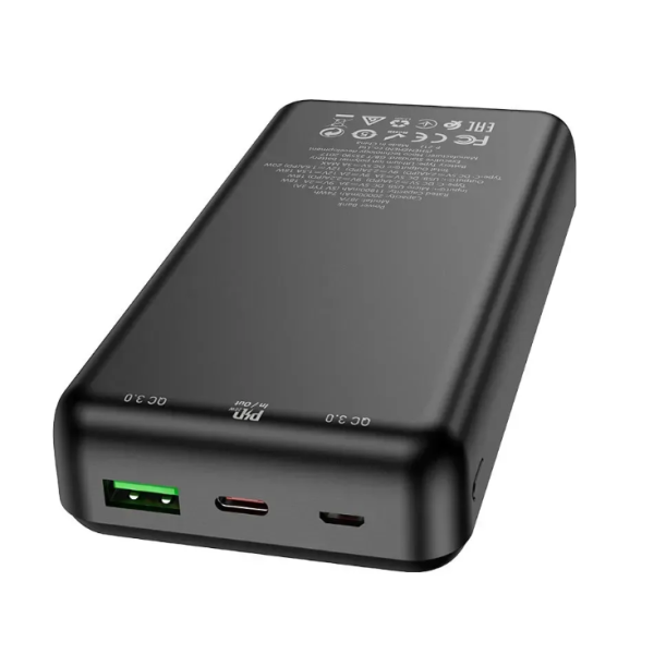 Павербанк Hoco J87A PD20W+QC3.0 20000mAh (Чорний)