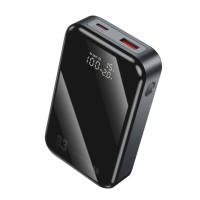 Павербанк Hoco Q30 10000mAh 33W (Металевий Сірий)