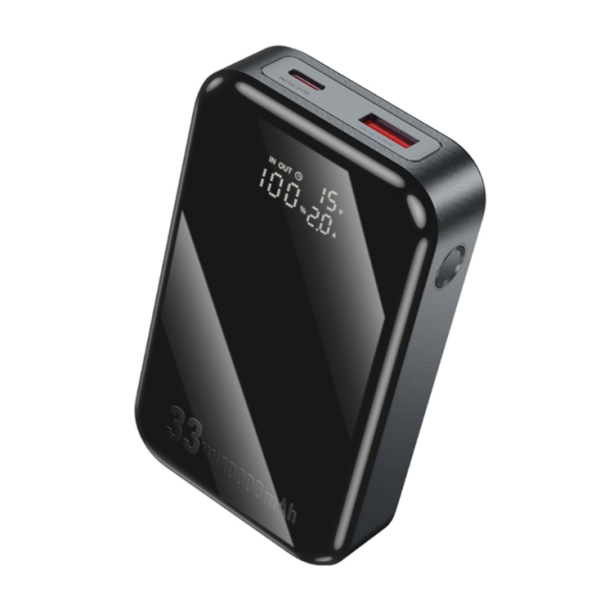 Павербанк Hoco Q30 10000mAh 33W (Металевий Сірий)