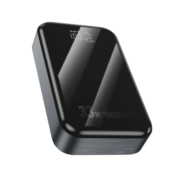 Павербанк Hoco Q30 10000mAh 33W (Металевий Сірий)